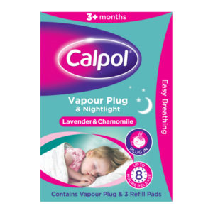 Calpol Vapour Plug 5 Refill Pads Lavender and Chamomile 3+ Months