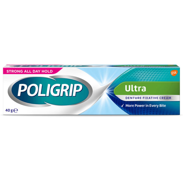 Poligrip Ultra Denture Fixative Cream 40g Tully's Castlerea