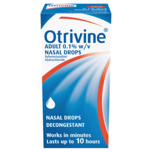 Otrivine Decongestant Adult 0.1% Nasal Spray 10ml