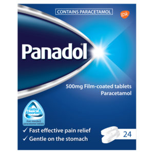 Panadol 500mg Film-Coated Tablets 24s