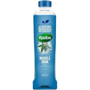 Radox bath muscle soak blue 500ml