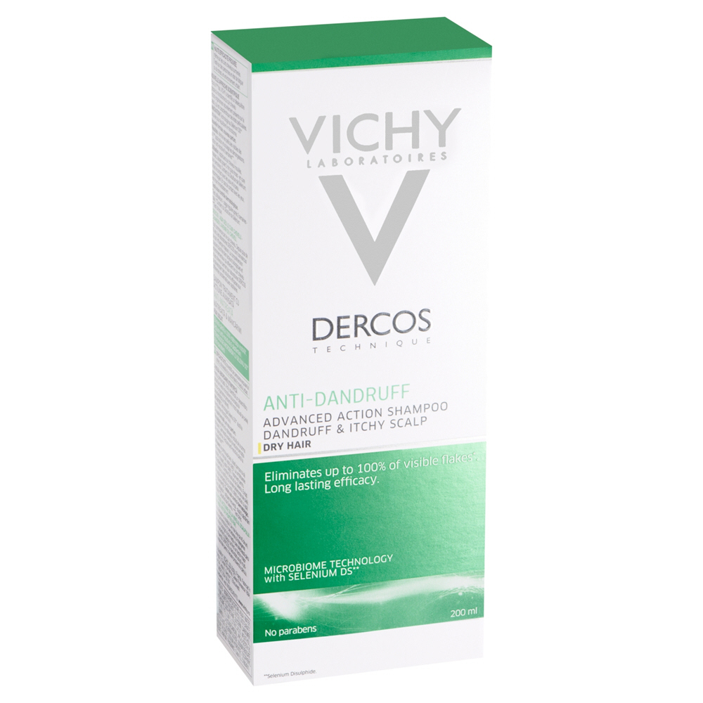 Vichy Dercos Anti-Dandruff Normal to Oily Hair Shampoo 200ml