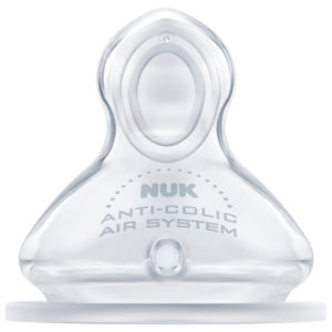 NUK First Choice+ Silicone Teat Size 1 Medium