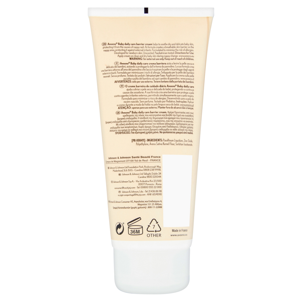 Aveeno Baby Daily Care Baby Barrier Cream 100ml