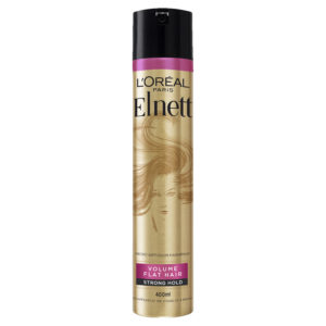 L'Or&eacute;al Elnett Volume Flat Hair Strong Hold Shine Hairspray 400ml