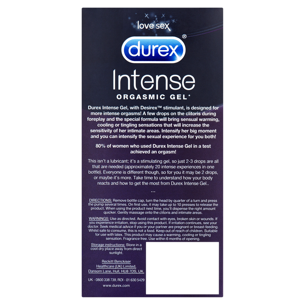 Durex Intense Orgasmic Gel 10ml