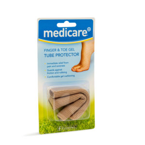 Medicare Tubular Toe & Finger Cushions Gel Protector 2s