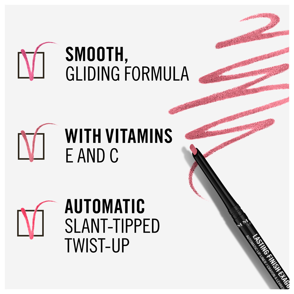 Rimmel Lasting Finish Exaggerate Lip Liner 1 Pce