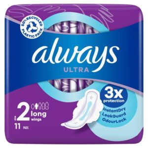 ALWAYS ULTRA LONG PADS SIZE 2 13S