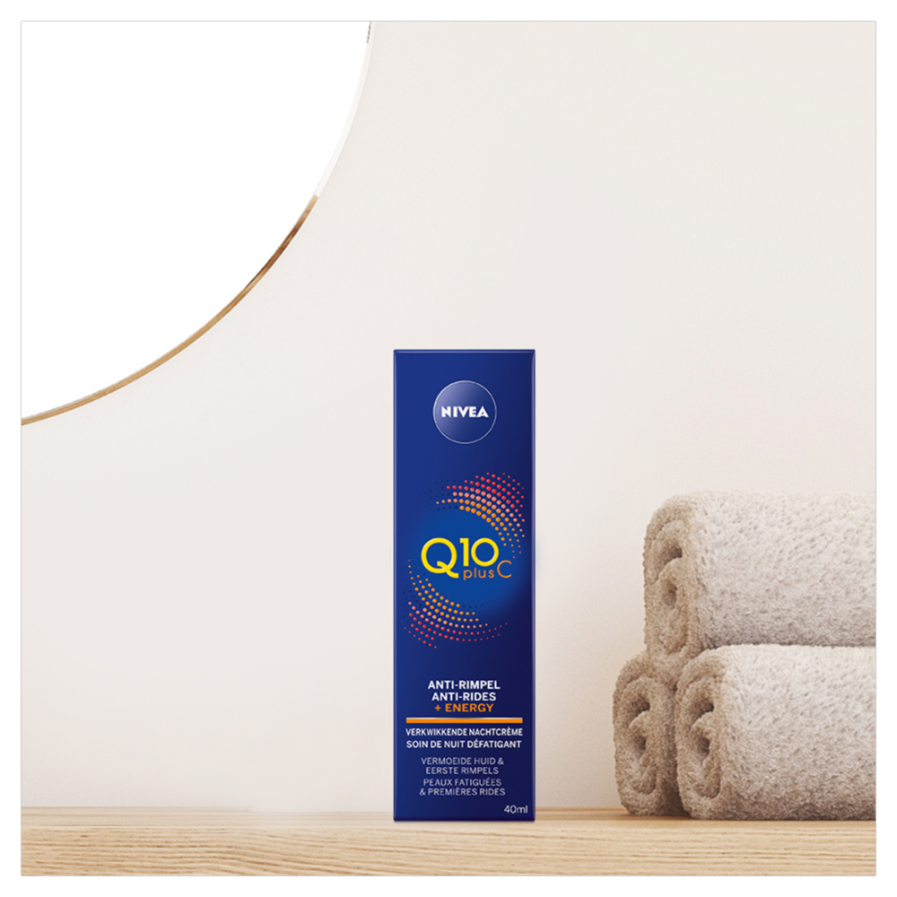 Nivea Q10 Plus C Anti-Wrinkle + Energy Skin Sleep Cream 40ml