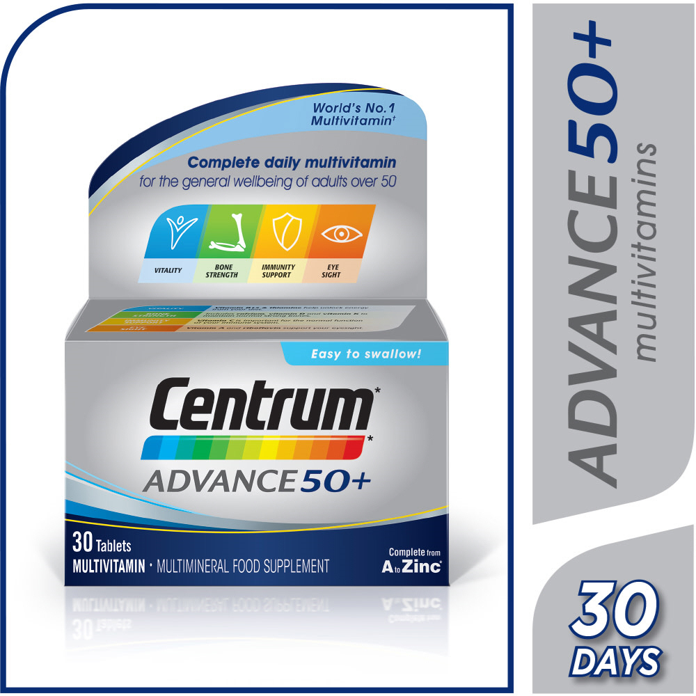 Centrum Advance 50+ Multivitamin Tablets