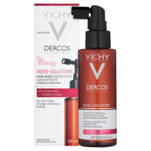 promotes thicker looking hair in just 6 weeks when used regularly with Dercos Thickening Shampoo and Regenerating Thickening Balm.