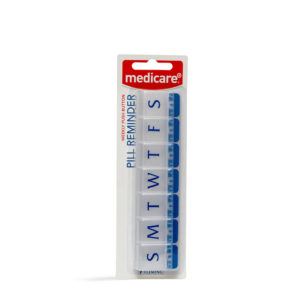 Medicare 7 Day Push Button Pill Box
