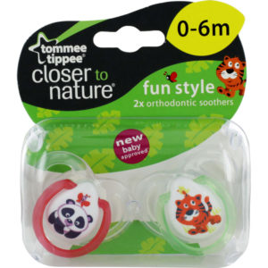 Tommee Tippee Closer to Nature Fun Soother 0-6m