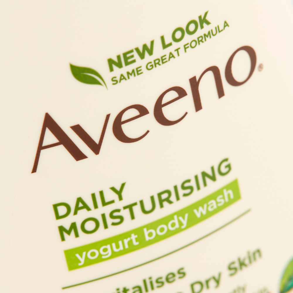 Aveeno Daily Moist Yogurt Body Wash Apricot & Honey 300ml