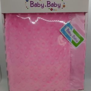 BABY BABY BABY BLANKET PINK