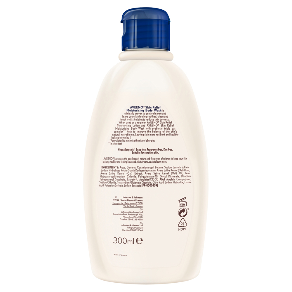 Aveeno Skin Relief Moist Body Wash 300ml