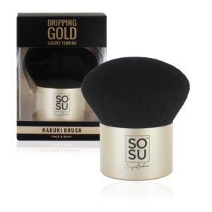 SOSU Dripping Gold Kabuki Brush