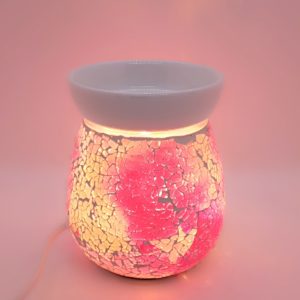 AROMATIZE ELECTRIC WAX MELT BURNER CRACKLE PINK