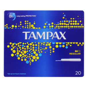 Tampax Regular (Yellow) 20 Pack