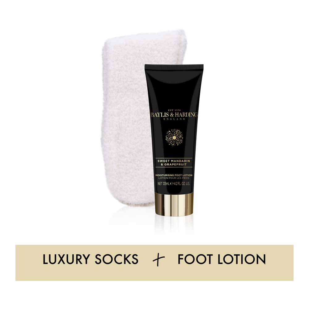 BAYLISS N HARDING SWEET MANDARIN N GRAPEFRUIT SOCK SET 1PACK