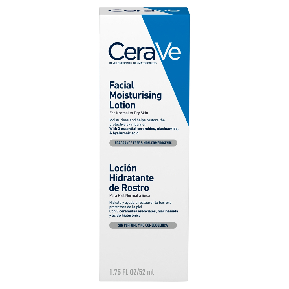 CeraVe PM Facial Moisturising Lotion No SPF 52ml