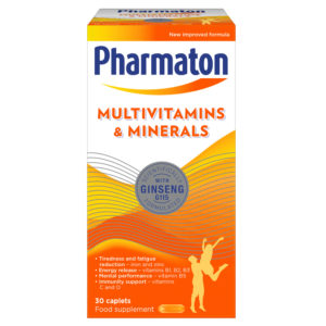 Pharmaton Vitality Multivitamins & Minerals 30 Caplets
