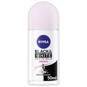 Nivea Deodorant Black & White Clear Roll On For Women 50ml