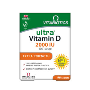 Vitabiotics Ultra D3 Vitamin D3 (2000iu) 50ug 60s