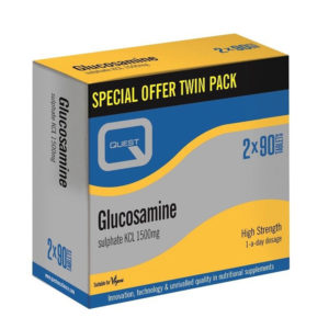 Quest Glucosamine Sulphate 1500mg Twin Pack