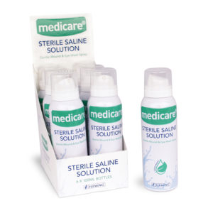 Medicare Sterile Saline Solution Eye And Wound Wash