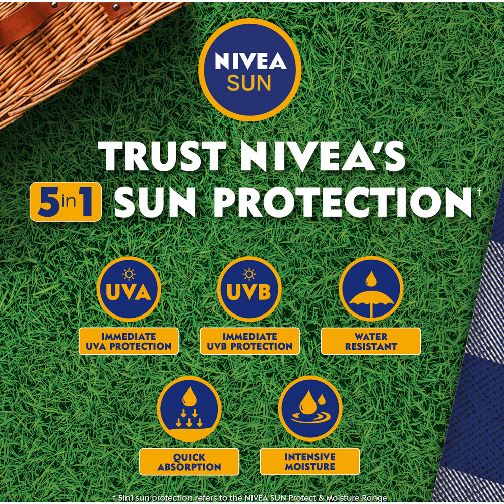 Nivea Sun Protect And Moisture Lotion SPF30 Travel Size 50ml