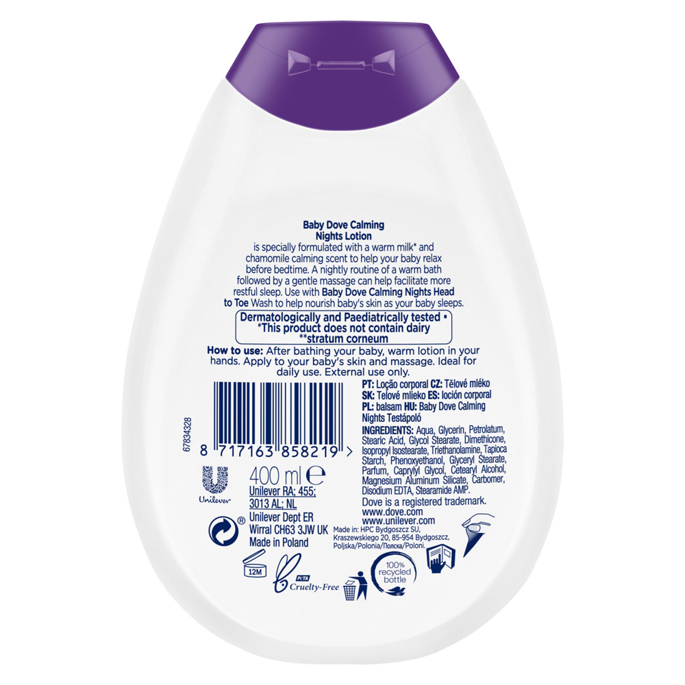 Baby Dove Calming Nights Lotion 400ml