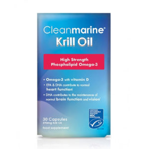 Cleanmarine Krill Oil Capsules 60 tabs