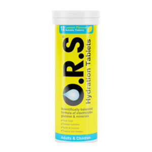 O.R.S Hydration Lemon 12 Tablets