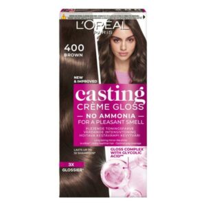 LorealL'oreal Paris Casting Creme Gloss Semi-Permanent Hair Dye, Dark Brown 400