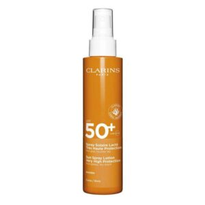 Clarins SPF50 body lotion