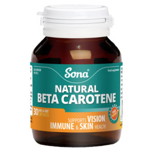 Sona Beta Carotene 30 Capsules