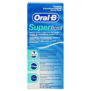 Oral-B Super Floss Strands 30 Pack