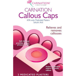 Carnation Callous Caps - Medicated Plasters (P)