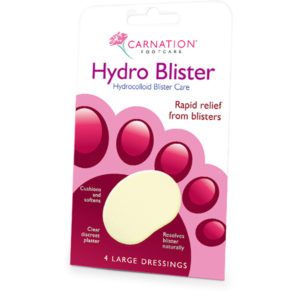 Carnation Footcare Hydrocolloid Blister Treatment 4s