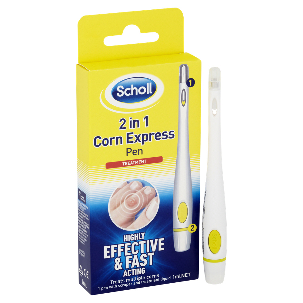 Scholl 2 in 1 Corn Express Pen Treatment 1ml