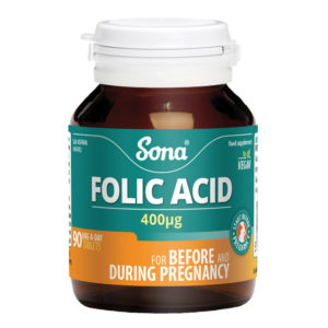Sona Folic Acid 90 Tablets