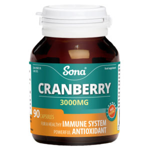 Sona Cranberry 90 Capsules