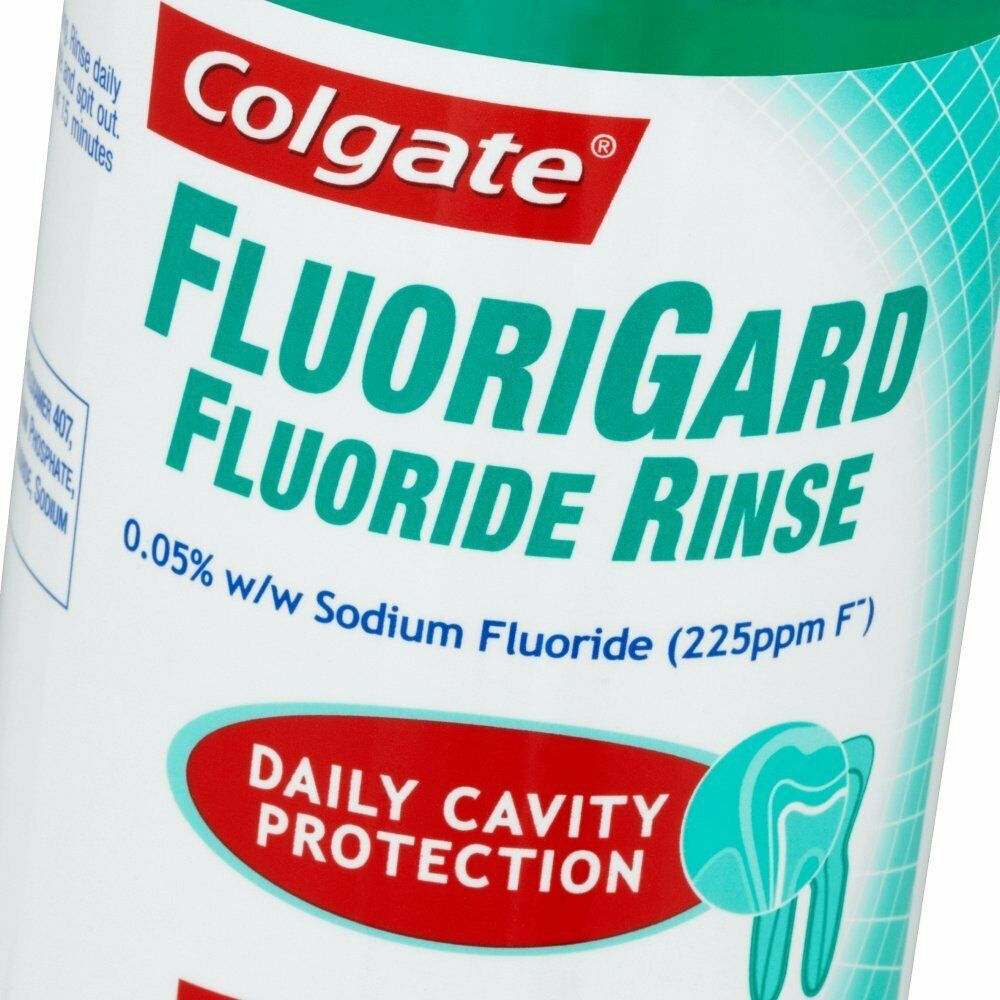 Colgate FluoriGard Alcohol-Free Mouthwash Mint 400ml