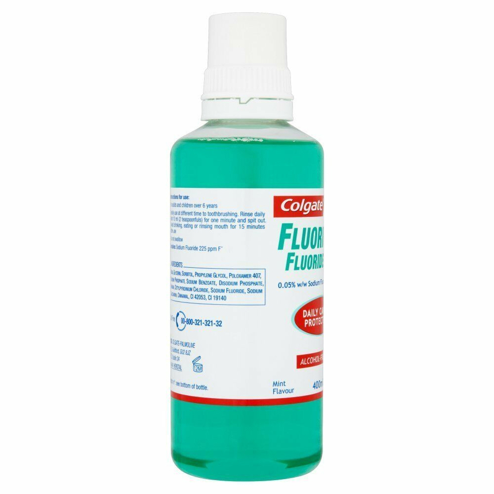 Colgate FluoriGard Alcohol-Free Mouthwash Mint 400ml