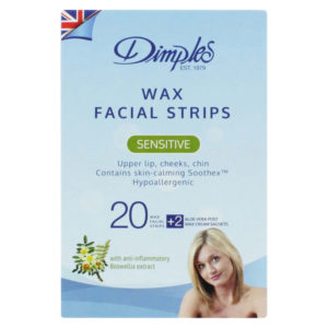 Dimples Depilatory Wax Strips 20s