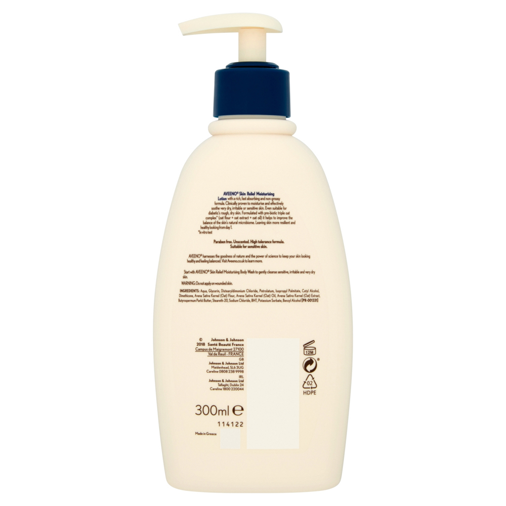 Aveeno Skin Relief Moist Lotion Shea Butter 300ml