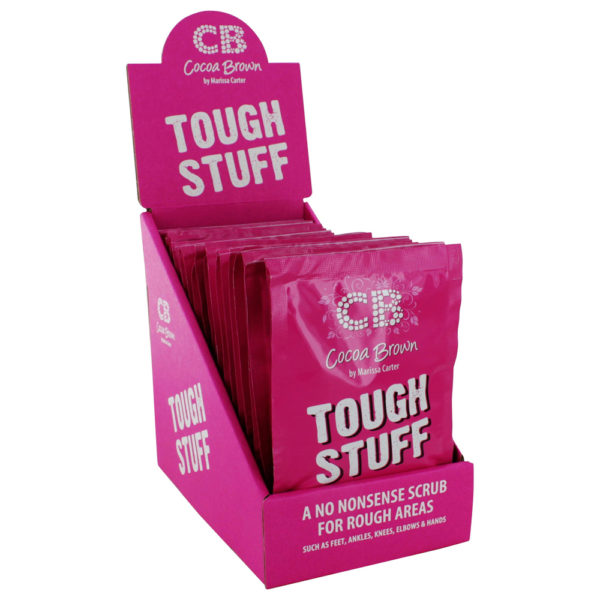 Cocoa Brown Tough Stuff 3In1 Body Scrub Sachet Tully's Castlerea