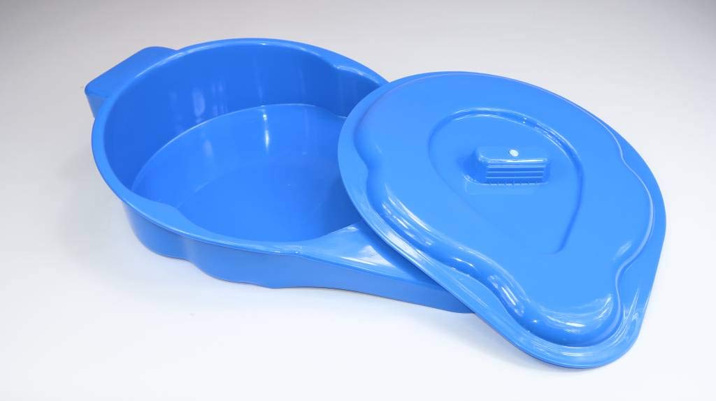 BLUE BED PAN
